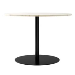 Menu Harbour Column Esstisch, 105 Cm, Schwarzer Sockel – Estremoz-Mar