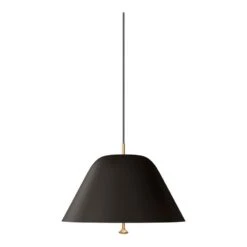 Menu Levitate Pendelleuchte, 40 Cm, Schwarz – Messing