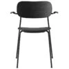 Menu Co Chair Mit Armlehnen, Schwarze Eiche