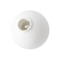 Menu TR Bulb, Weiß-opal Matt