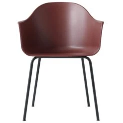 Menu Stuhl Harbour, Dunkelrot – Schwarz