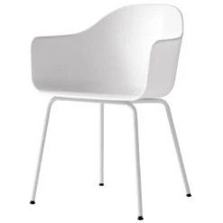 Menu Stuhl Harbour, Weiß – Hellgrau