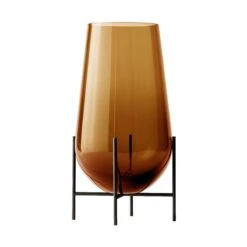 Menu Échasse Schale, Mittelgroß, Bernsteingelb