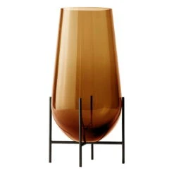 Menu Échasse Schale, Groß, Bernsteingelb