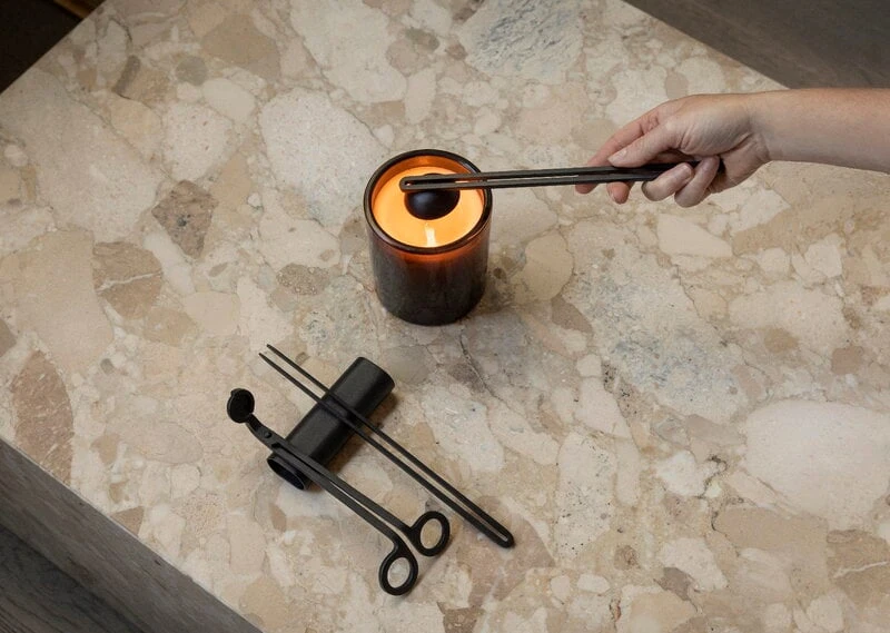 Menu Clip Kerzenpflegeset, Schwarz – Bild 5