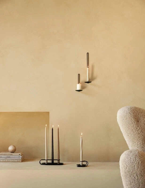 Menu Clip Kerzenhalter, Schwarz – Bild 4