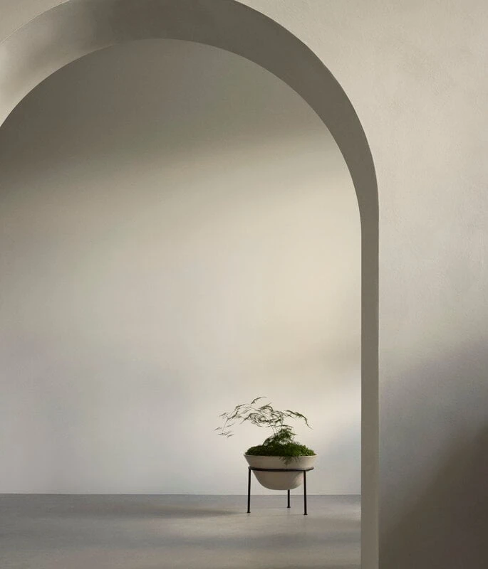 Menu Daiza Blumentopf, 35 X 48 Cm, Elfenbeinfarben – Bild 3