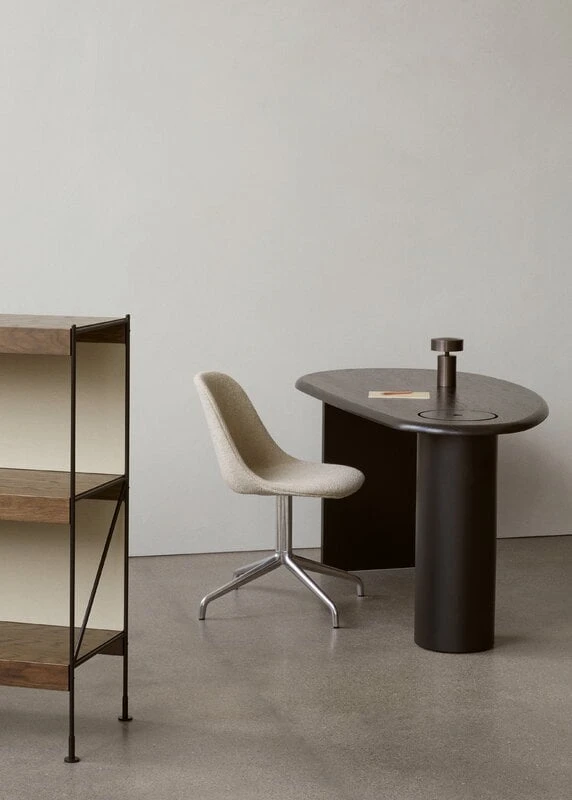 Menu Zet Aufbewahrungssystem, H114, Schwarzer Stahl - Eiche – Bild 5