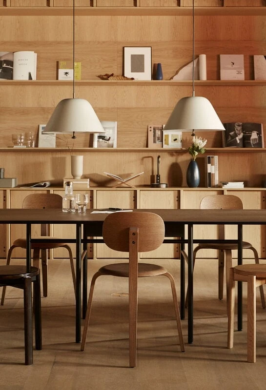 Menu Levitate Pendelleuchte, 28 Cm, Grau – Brüniertes Messing – Bild 5