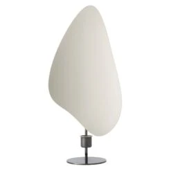 Menu Flambeau Kerzenhalter, 34 Cm, Brüniertes Messing - Grau