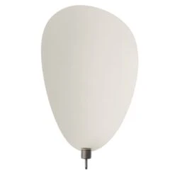 Menu Flambeau Wandkerzenhalter, 40 Cm, Brüniertes Messing - Grau