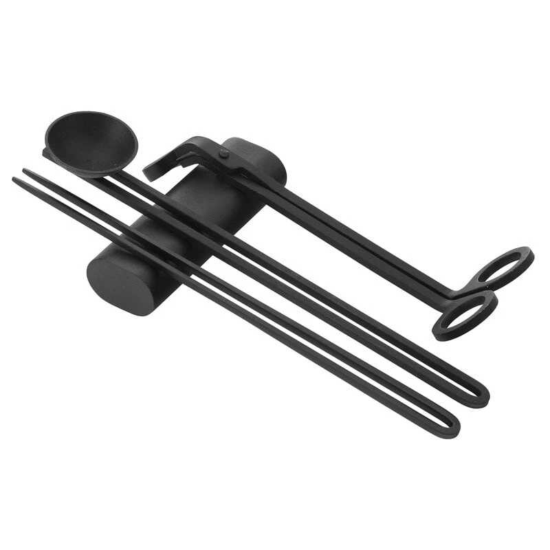 Menu Clip Kerzenpflegeset, Schwarz