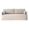 Menu Offset 2-Sitzer Sofa Mit Losem Bezug, Hafer