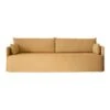 Menu Offset 3-Sitzer Sofa Mit Losem Bezug, Weizen