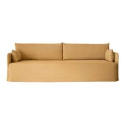 Menu Offset 3-Sitzer Sofa Mit Losem Bezug, Weizen