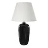 Menu Torso Tischleuchte, 57 Cm, Schwarz – Cremefarben