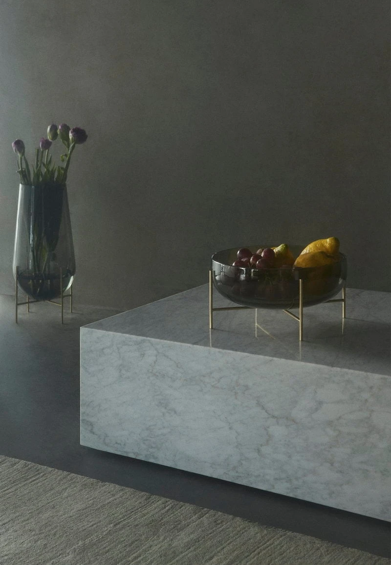 Menu Vase Échasse, Groß, Rauchgrau – Bild 4