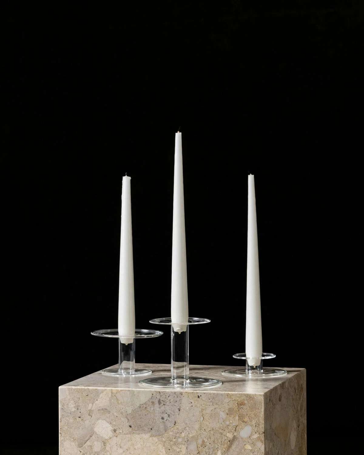 Menu Abacus Kerzenhalter Transparent, Ø12x8,5 Cm – Bild 5