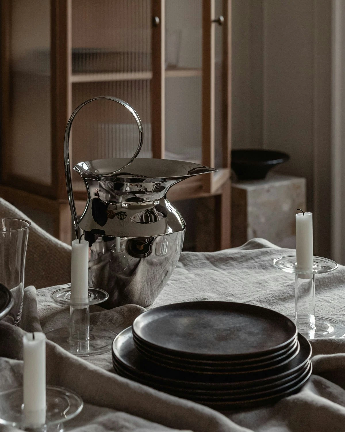 Menu Abacus Kerzenhalter Transparent, Ø11x5,5 Cm – Bild 3