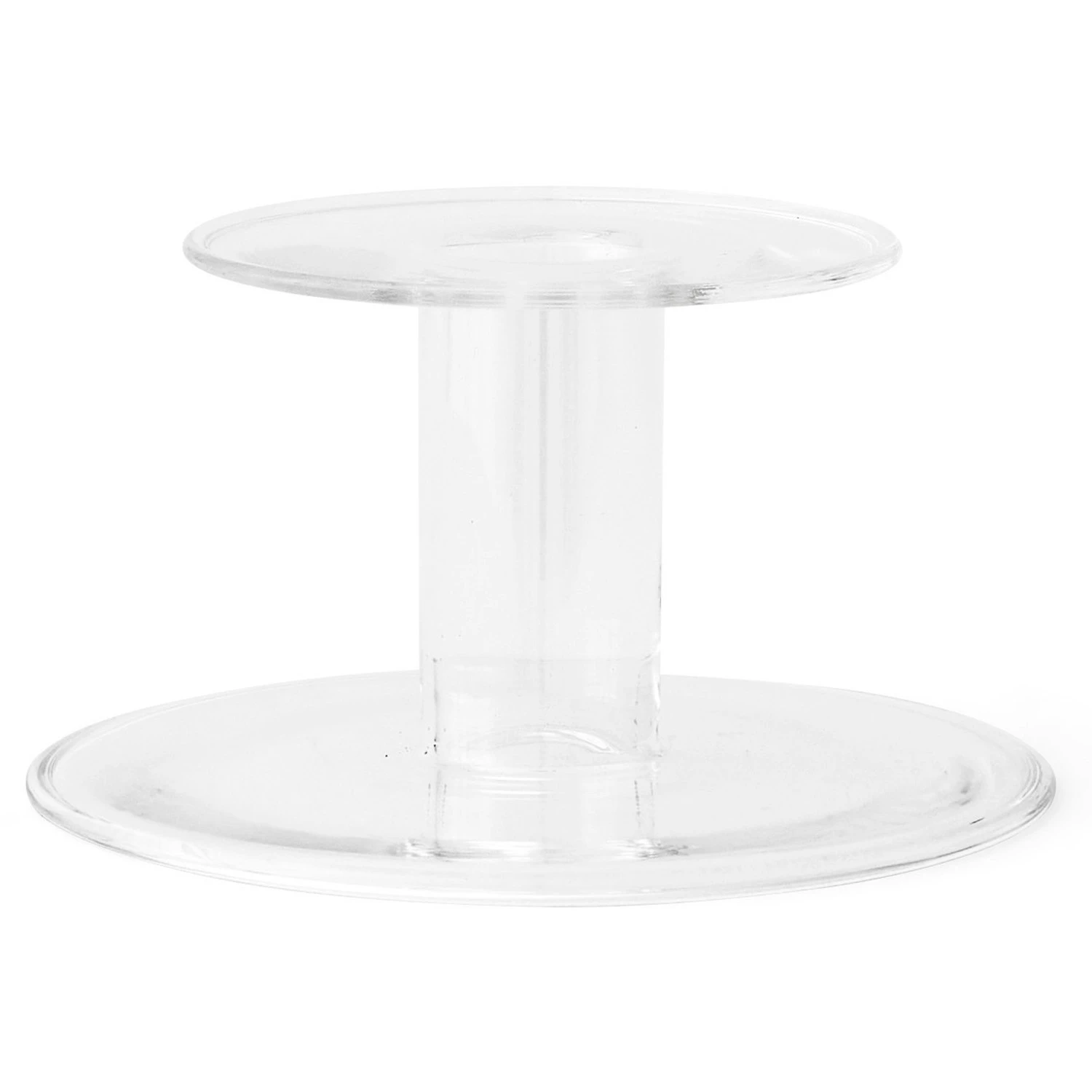 Menu Abacus Kerzenhalter Transparent, Ø11x5,5 Cm