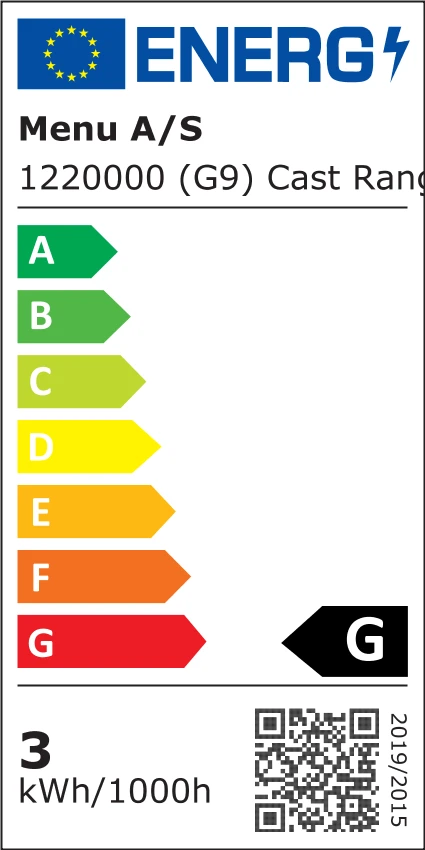 Menu Cast Hängelampe No1, Schwarz – Bild 2