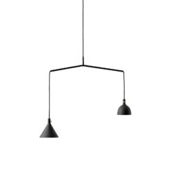 Menu Cast Hängelampe No4, Schwarz