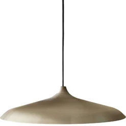 Menu Circular Pendant, Brushed Bronze