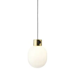 Menu Jwda Pendant, Polished Brass