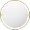 Menu Nimbus Spiegel Ø60, Poliertes Messing