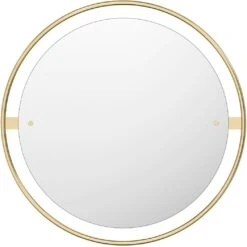 Menu Nimbus Spiegel Ø60, Poliertes Messing