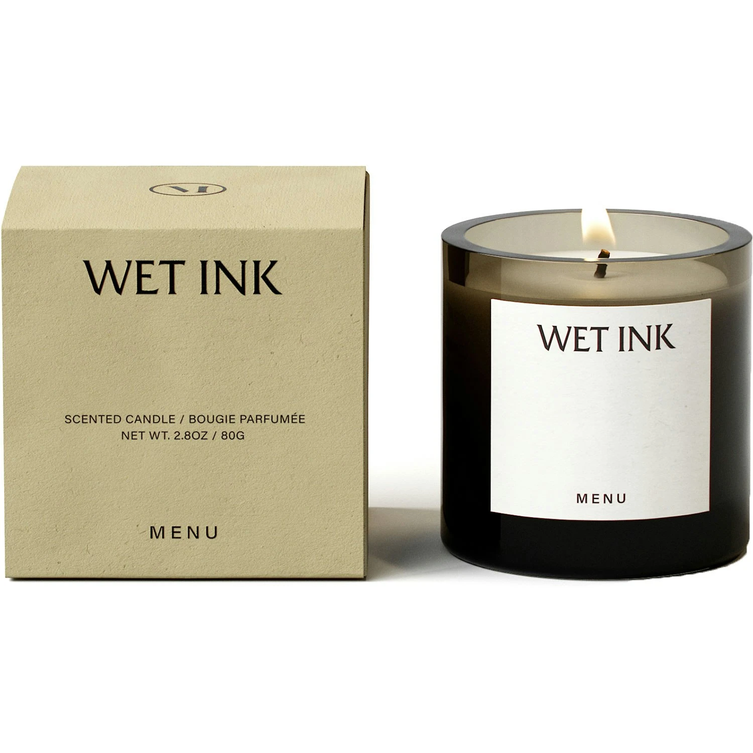 Menu Olfacte Duftkerzen 80 Gr, Wet Ink