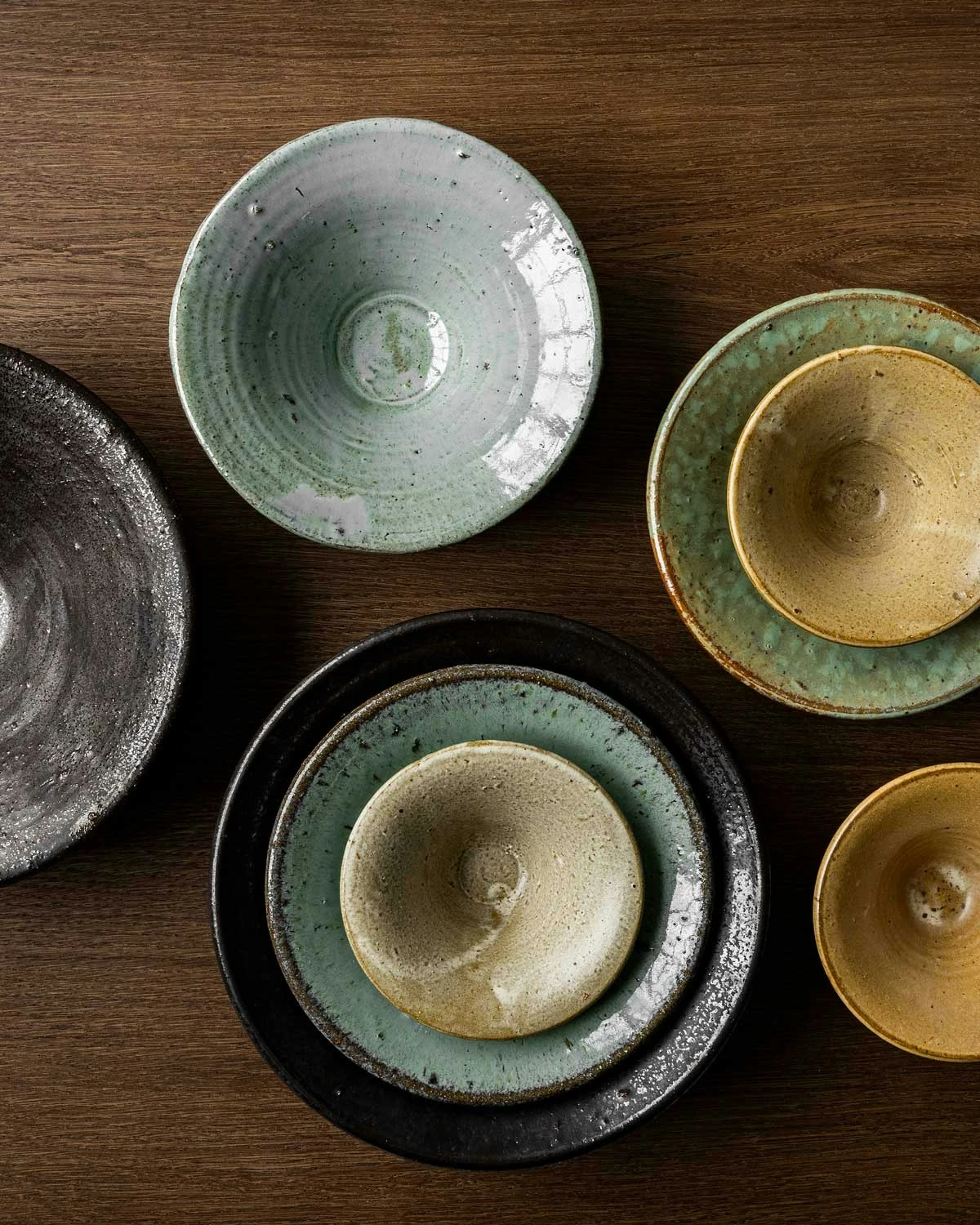 Menu Triptych Dekorative Schale, Ø30x8,5 Cm, Mocha – Bild 6