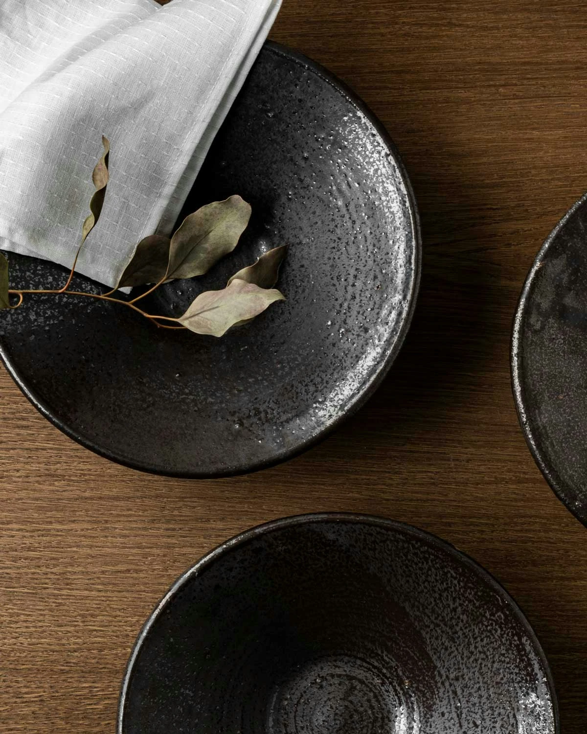 Menu Triptych Dekorative Schale, Ø30x8,5 Cm, Mocha – Bild 4